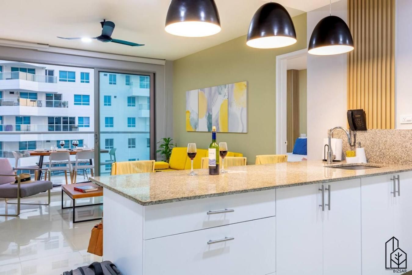 Bizsar Mar 4 Piscinas Acceso Privado Playa Bbq Privado Apartamento *