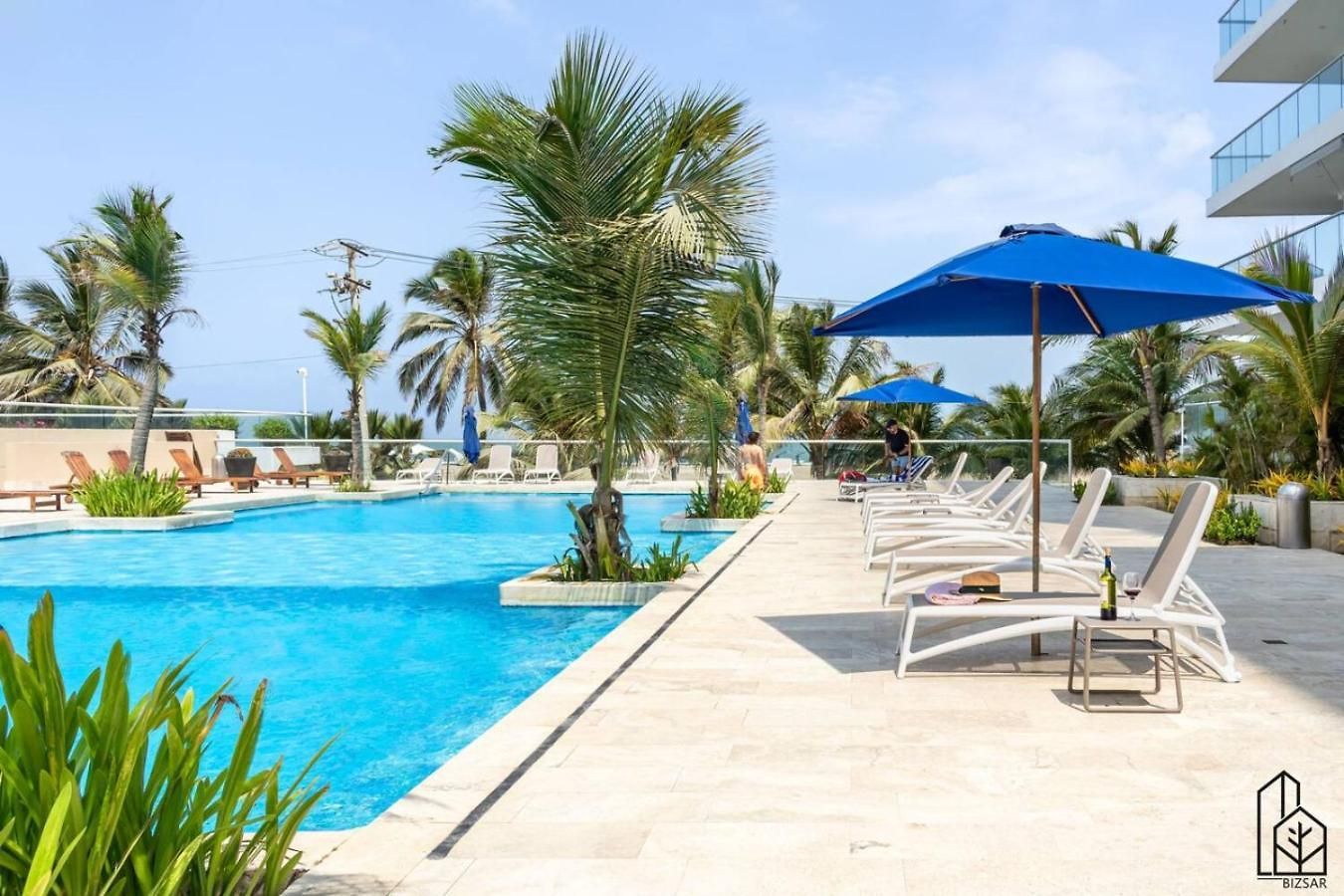 Apartamento Bizsar Mar 4 Piscinas Acceso Privado Playa Bbq Privado *