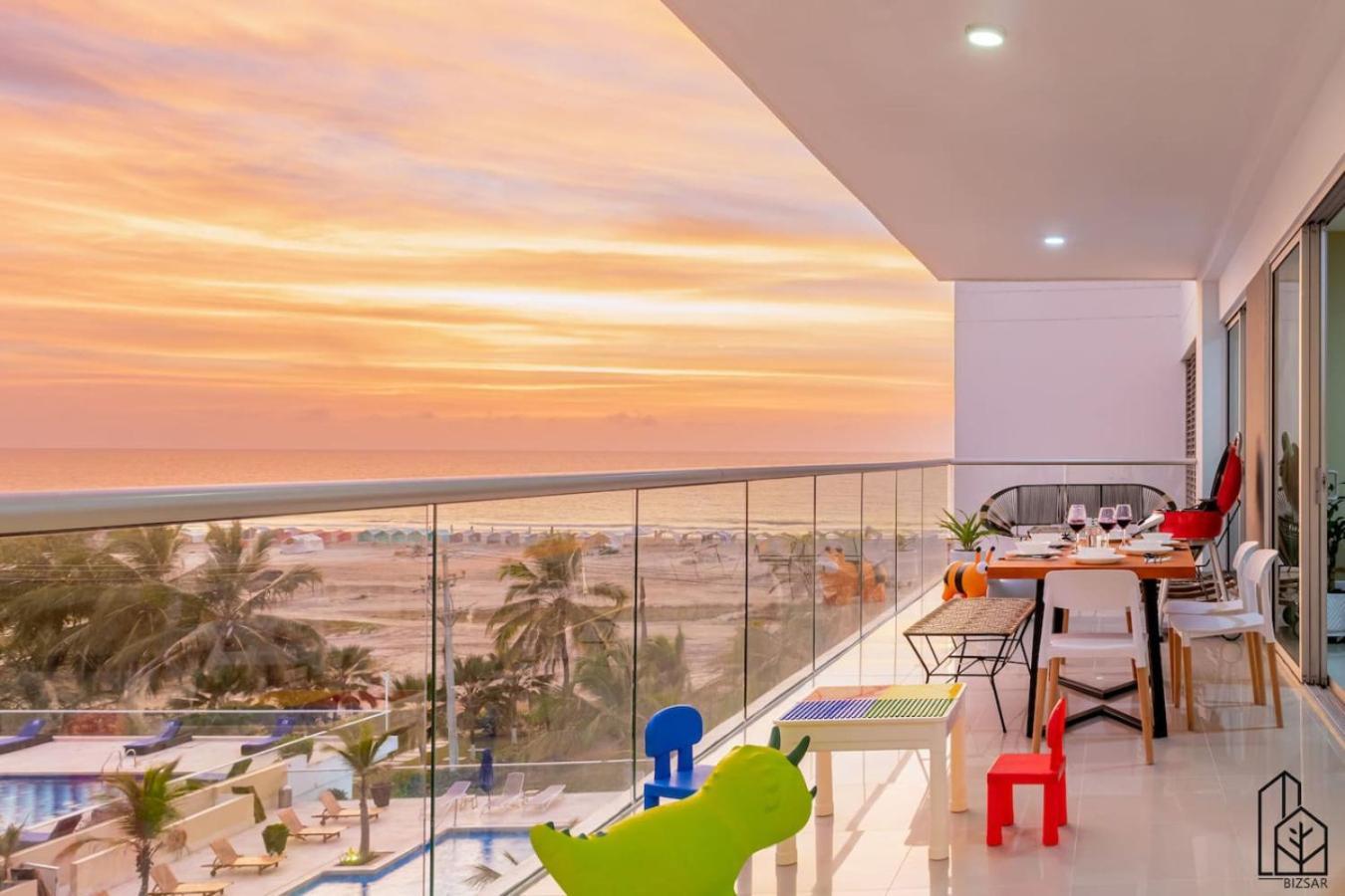 Bizsar Mar 4 Piscinas Acceso Privado Playa Bbq Privado Apartamento *